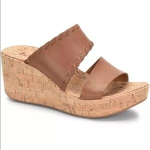 KORKS Women's Kendri Sandals platform wedge 9